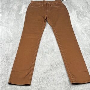 NEW Prana 28/32 Bridger Slim‎ Tapered Jean Sepia Brown